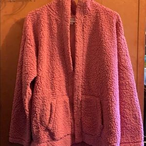 Cute Flirtitude jacket sweater, pink, New tags